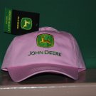Pink John Deer Base Ball Cap NWT