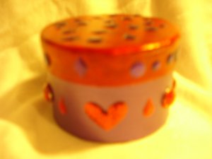 PURPLE & RED GIFT BOX