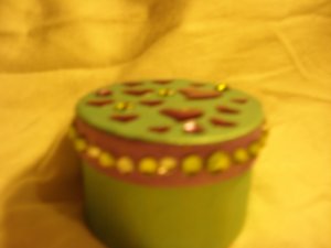 Greenish Aqua & Purple Gift Box!
