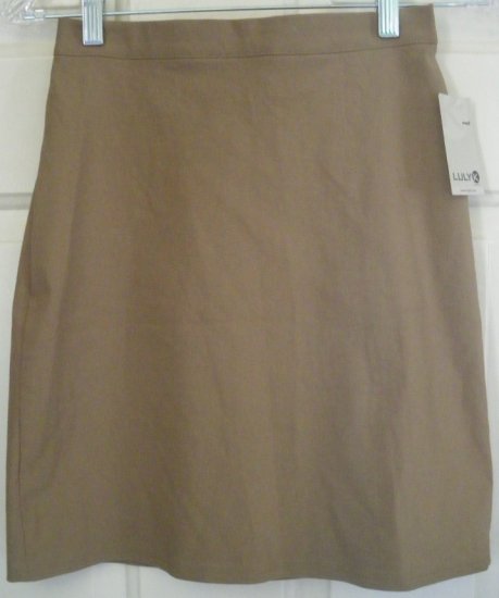 LULY K Goldenrod Mid-Thigh STRETCH Skirt size S *NWT*