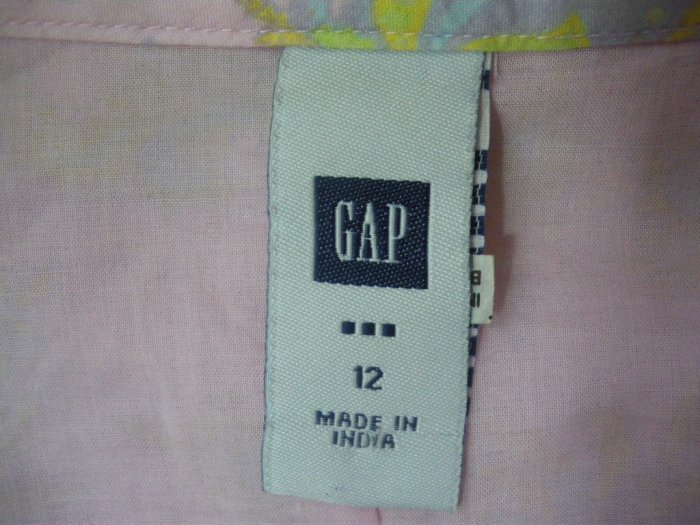 GAP Pink Knee-Length A-Line FLORAL PRINT kirt ize 12
