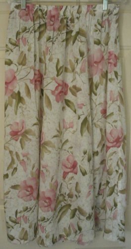 ALFRED DUNNER Long Cream FLORAL PRINT Skirt size 18W