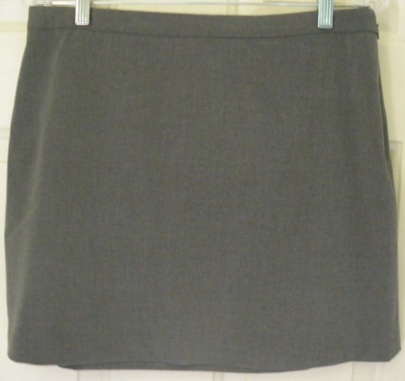 EXPRESS Gray Mid-Thigh STRETCH Skirt size 9/10