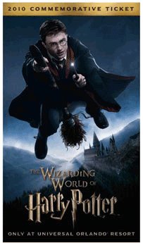 Wizarding World of Harry Potter 3D Commemorative Ticket