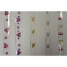 Design Bra Straps (Gold heart Red Sun)