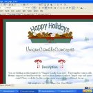 Happy Holidays Holiday Template