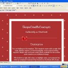Christmas Bows with Animated SnowFlake Background