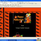 Bats Halloween Template