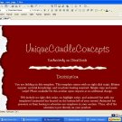 Crimson & White Fourth of July Template