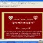 Quilted Hearts Valentines Day Template