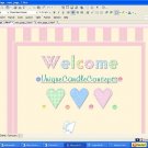 Baby Girl Pink Stripes Baby Template