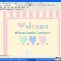 Baby Girl Pink Stripes Baby Template