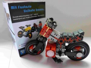 TOY, MOTORCYCLE SET