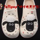 Hand Painted Shoes, 3D Black Sheep