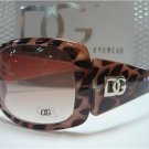 DG Eyewear Pink Animal Print Sunglasses 533 Free Micro Fiber Bag NWT