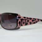 DG Eyewear Pink w/Pink  SUNGLASSES w/Micro Fiber Bag