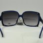 DG Eyewear Rare Blue w/Silver Trim SUNGLASSES  Free Bag