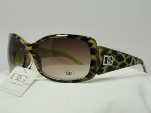 DG Eyewear Green Animal Print  SUNGLASSES  Free Bag