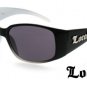 Locas White Bad Girl Sunglasses By Locs  Free Micro Bag