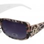 DG Eyewear White Animal Print SUNGLASSES NWT!