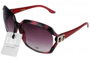 DG Eyewear Red 595 SUNGLASSES w/Micro Fiber Bag