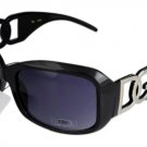 DG Eyewear Black 163 SUNGLASSES w/Micro Fiber Bag