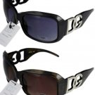2 DG Eyewear 163 Sunglasses 1 Black 1 Brown/Tort NWT!
