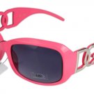 DG Eyewear Pink 163 SUNGLASSES w/Micro Fiber Bag