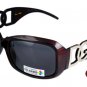 DG Eyewear Red Polarized SUNGLASSES w/Micro Fiber Bag