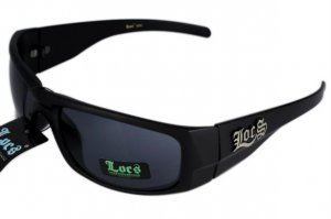 LOCS  Black 5809 SUNGLASSES Free Micro Fiber Bag