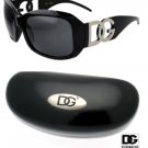 1 DG Eyewear Black Sunglasses & 1 DG Black Hard Case