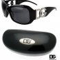 1 DG Eyewear Black Sunglasses & 1 DG Black Hard Case