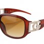 DG Eyewear Brown 042 SUNGLASSES w/Micro Fiber Bag