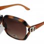 DG Eyewear Brown 595 Sunglasses w/Micro Fiber Bag