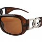 DG Eyewear Brown JE63162R SUNGLASSES w/Micro Fiber Bag