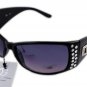3 DG Eyewear  Rhinestone1-Blk 1-Brn 1-Cream Sunglasses