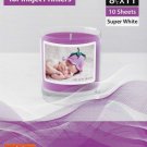 Slait Inkjet Waterslide Decal Paper WHITE - A4 8.5x11 20 Sheets w/Free Squeegee