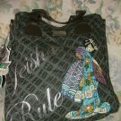 Ed Hardy Ellen North South Tote 100% Authentic HUGE!