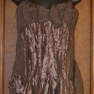 Edgy 1OAK Look Lace Up Back Saga Top $118