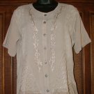 Fab Hippie Blouse EXLNT Details Sand Last 1 Sm
