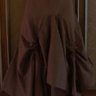 Funkygarb Exclusive! Tablecloth Skirt With Ruching So 1 OAAK