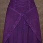 Blowout! Funky Wrap Pant 2 Piece Outfit. Purple or Black Great Summer Set