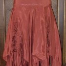 Gorgeous Jaggedy Gypsy Skirt Ruched Godets