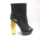 Peep Toe Ankle Bootie