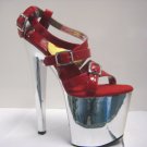 Strappy Metallic Sandal