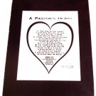 A Pastor's Heart