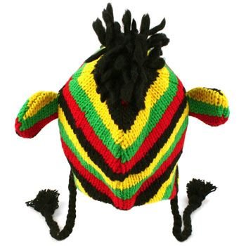 rasta monkey stuffed animal