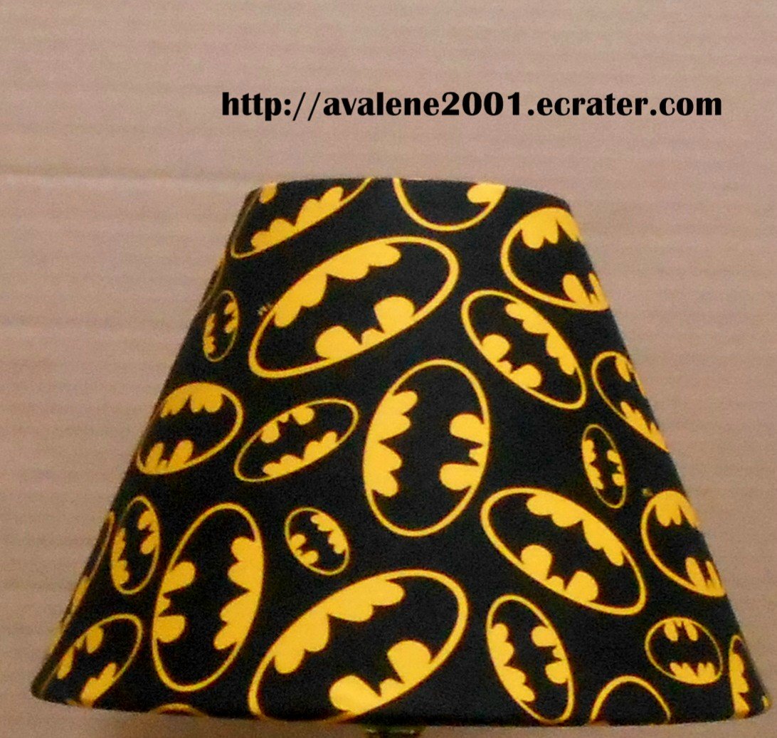 Batman Lampshade Super Hero Fabric Lamp Shade Insignia Logo Bat Bats Batman Lampshade Super Hero Fabric Lamp Shade Insignia Logo Bat Bats 6459