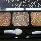 NYX Glitter Cream Pallet #05 Bronze Goddess!