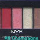 NYX Luscious Lip Palette #8 Champagne Sparkle